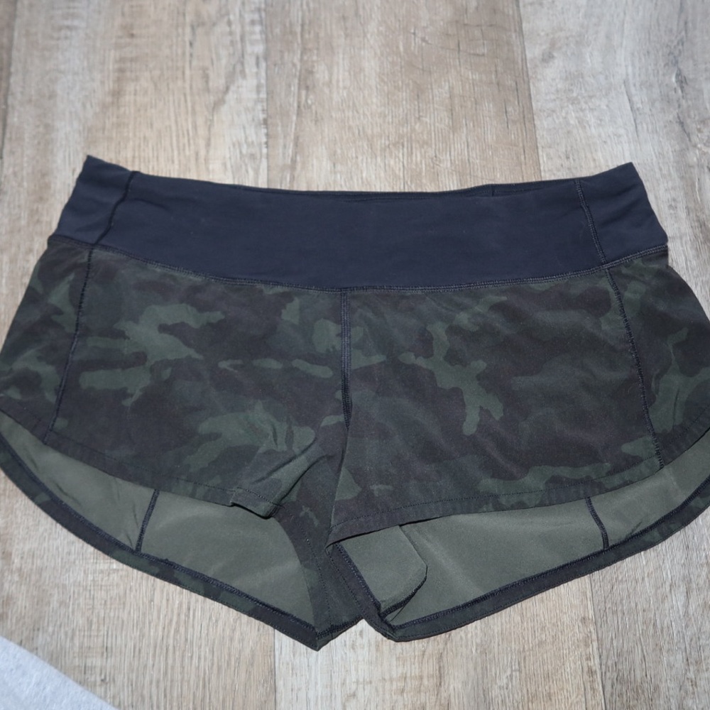 Lululemon Camouflage Shorts